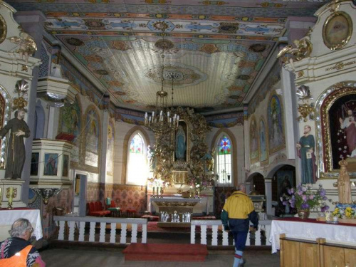 Chrostkowo - wnętrze kościoła