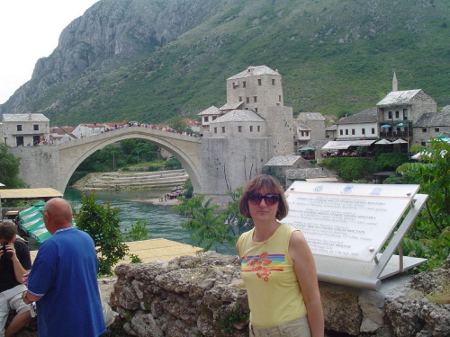 BiH Alinka w Mostarze 2007:Panorama of Mostar