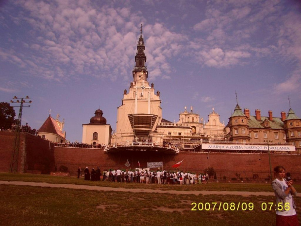 IV Piesza Pielgrzymka Diecezji Świdnickiej na Jasną Górę 31.07-09.08.2007 #pielgrzymka #Częstochowa #JasnaGóra #DiecezjaŚwidnicka #OSP #StrażPożarna