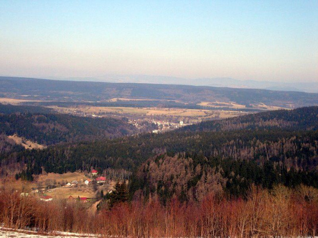 marzec, widok z Zieleńca #WałbrzychIOkolice