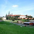 Kraków - chyba najbardziej znany obrazek z Krakowa:) po lewo stoliki do szachów:) był tam kręcony film Vinci