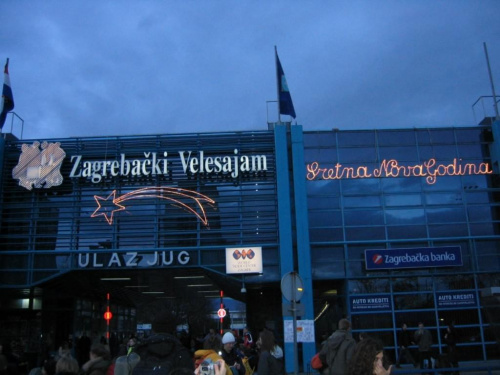 Zagrebacki Velesajam - główne wejście na teren targów