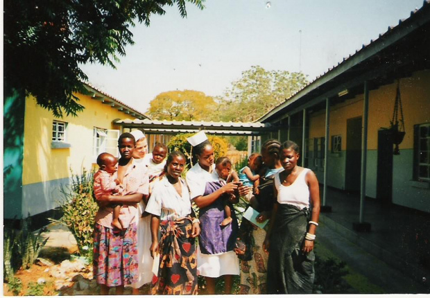 Szpital, gdzie pracuje s. Józefa w Mpanshya w Zambii, 200 km od Lustaki, stolicy. Na obrazku s. Franciszka