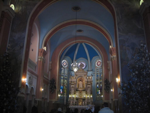 Wnętrze Kościoła z Cudowną Figurą Matki Boskiej Bistrickiej