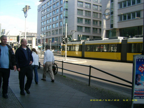 S-bahn w Berlinie.