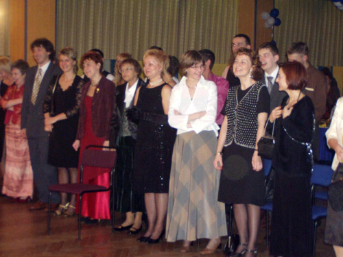 Studniówka 2007 r klasa III b (profil aktorski) VI-LO. w Łodzi
