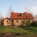 3 grudnia 2006. Widok od ogrodu. Wciąż czekamy na okna...