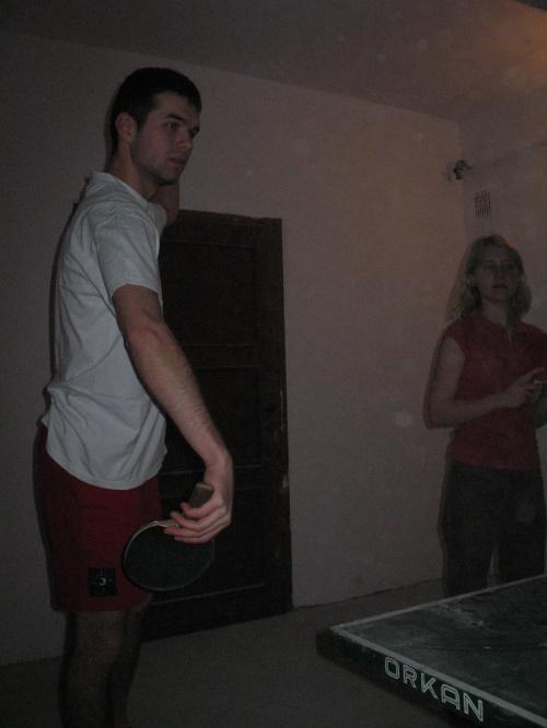 Wyjazd na Turbacz 2007; ping-pong