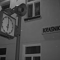 Kraśnik-Stacja mroźnym rankiem