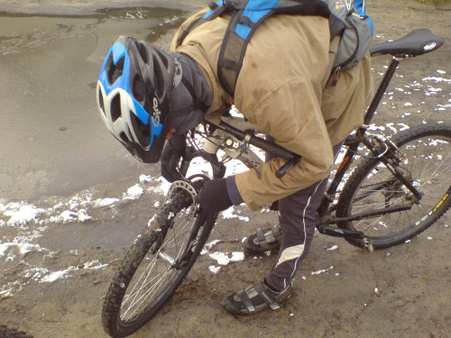 Wypad rowerowy 7 luty 2007 #Rowery #CrossCountry #Las