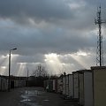 #chmury #olsztyn #wiatr #słońce #światło #niebo #stadion