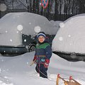 ale nawiało aż ciężko chodzić