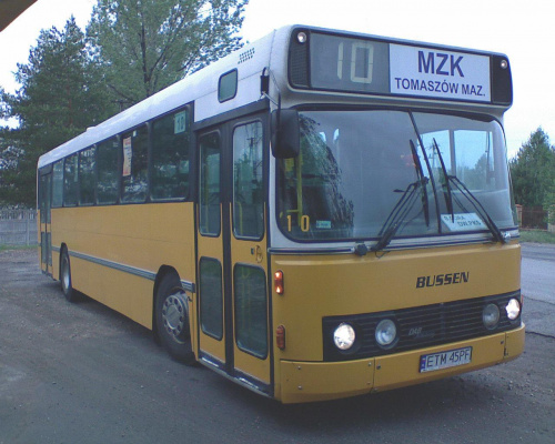 Dab Silkeborg 7-1200B boczny 10 Ciekawy autobus... #mzk #tomaszów #dab