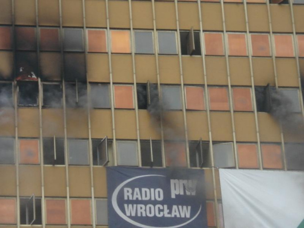 Wrocław, pożar Poltegoru, 1.06.2007