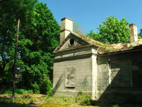 Zrujnowany pałac w Olesinie #Olesin #zabytek #zabytki
