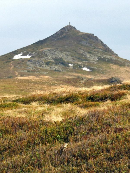 Pikuj (1408 m n.p.m.) - najwyższy szczyt Bieszczadów #bieszczady #ukraina #góry