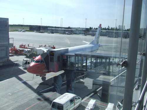 Nas samolot do Oslo