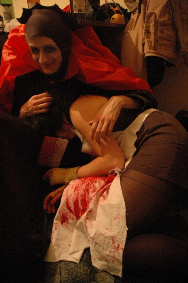 halloween '06 - dracula z kotem rzeźnikiem