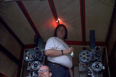 ostatnie testy sprzętu #film #kino #gdańsk #KinoPlenerowe #projekcja #projektor #kinotechnika #kinooperator