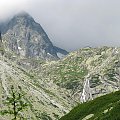 Próg zamykający dolinę Małej Zimnej Wody #góry #tatry