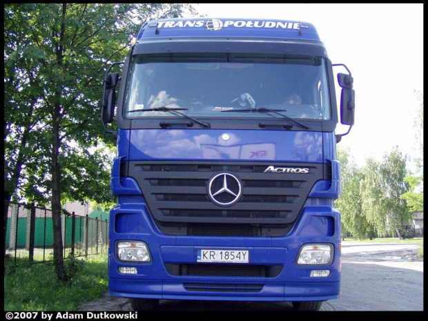 Trucks Photos by Dudek
(c) 2007
MB Actros MSII Trans Południe #TrucksPhotosByDudek