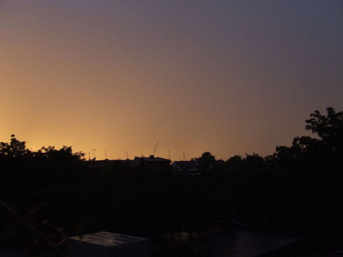 Niebo nad Wrocławiem 9 czerwca 2007 #WrocławNiebo #wrocław #czeriwec #deszcz #ZachódSłońca