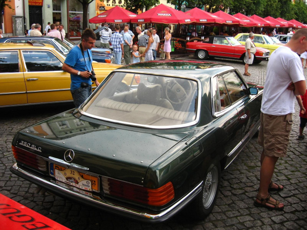 Zdjęcia ze Zjazdu Klasycznych i Zabytkowych Mercedesów - Leszno, 09.06.2007 #Mercedes #Benz #klasyk #samochód #auto #automobil #klub #rynek #Leszno