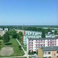 Zrobiłem panoramę widoku z okna, ale zgieła mi się w kieszeni i dlatego po prawej stronie widać zgięcie ;-))) #bloki #tomaszów