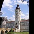 Pałac i park w Krasiczynie - czerwiec 2007 #Krasiczyn #zamek