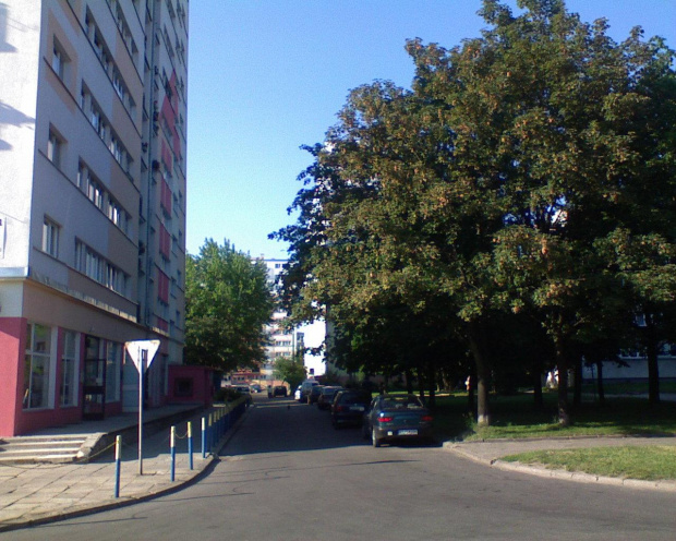 Zielona ulica Lniana... osiedle Teofilów #Teofilów #lniana #Łódź