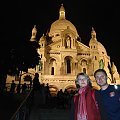 Bazylika Sacre Coeur , polecamy zachód słońca na schodach bazyliki a potem spacer uliczkami w strone Mulin Rouge - Paryż - wrzesień 2005 #Paris #Paryż #WieżaEiffla #Wersal #Luwr #SaintMalo #Chambord #Ambois #Chartres #Tours #PolaElizejskie
