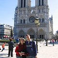 Katedra Notre Dame - Paryż - wrzesień 2005 #Paryż #Wersal #WieżaEiffla #Francja #Chartres #Tours #Chambord #Ambois #StadeDeFrance #CentrumPompidou #Tomcioo #Jolcia #WizzAir