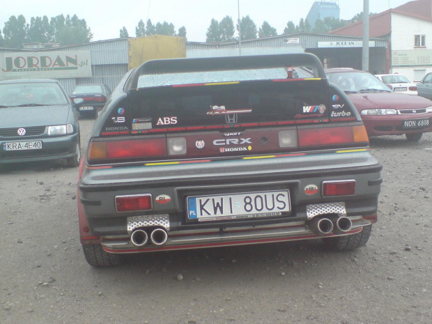 honda crx wiejski tuning