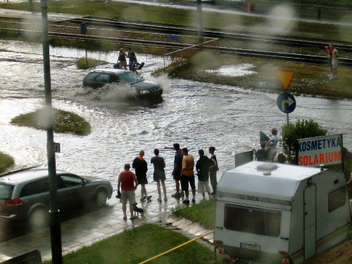 powódź w Łodzi