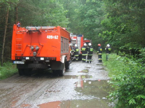 Dnia 5 czerwca 2007 nasza jednostka została zadysponowana przez dyżurnego PSK do płonącego lasu w miejscowości Barucice. Po dotarciu na miejsce okazało się, że są to ćwiczenia LAS 2007. Po ćwiczeniach udaliśmy się na podsumowanie oraz posiłek.
Na zdjęc...