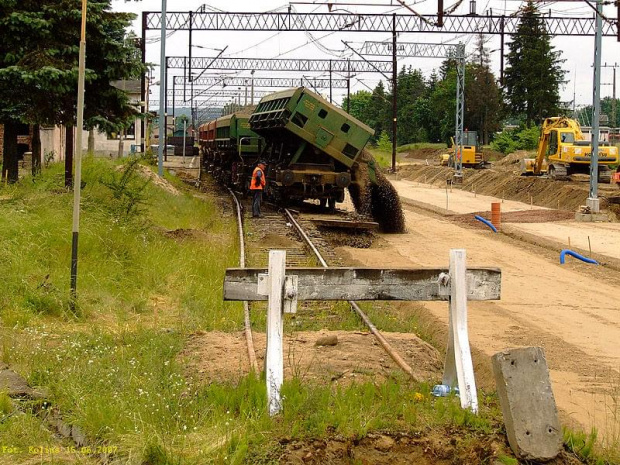 Bożepole Wielkie. Pierwsze sypnięcie tego dnia