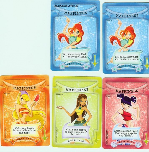 Karty winx club(nie moje)