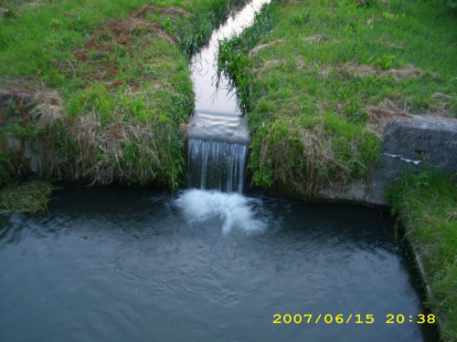 nasz wodospad na rzece Strwiąż