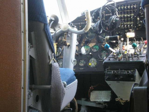 kabina An-2. #KabinaPilotów