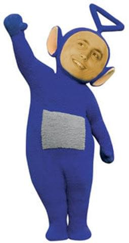 Robson - tinky winky odkryl swa prawdziwa twarz!