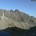 Grań Baszt z podejścia na Bystry Przechód (2314 m)