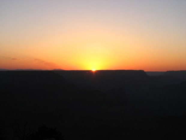 Grand Canyon, Az Zachod