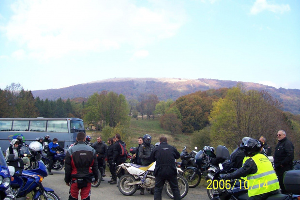 Zakończenie sezonu AFRICA TWIN Bieszczady 2006