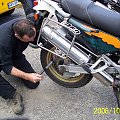 Zakończenie sezonu AFRICA TWIN Bieszczady 2006 mały kapeć