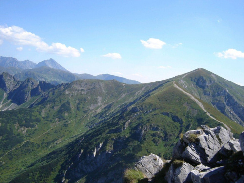 Dzień II: w drodze na Małołączniak, a po drodze również Giewont....