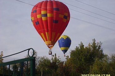 Balony na nad moim niebem ;) #balon #balony #niebo #Nałęczów